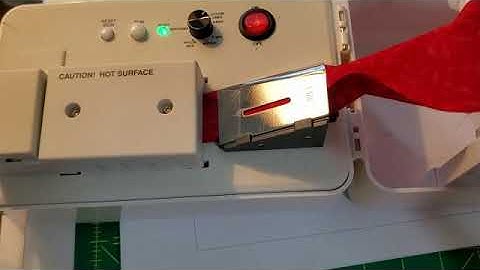 Simplicity Bias Tape Maker Demonstration