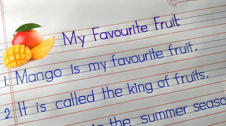 5 lines on my favourite fruit || my favourite fruit mango || - DayDayNews