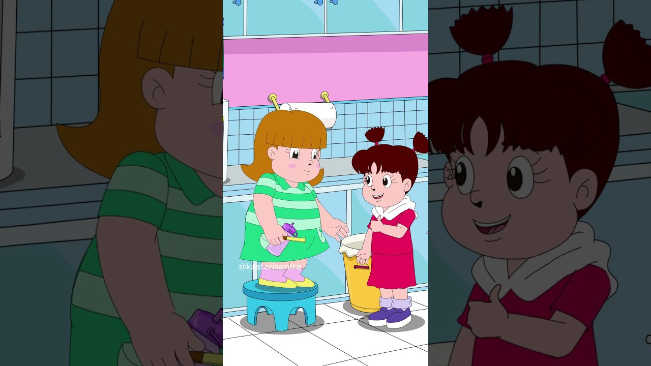 Ellie Learns to be Eco-Friendly: No More Plastic Cups! #shorts