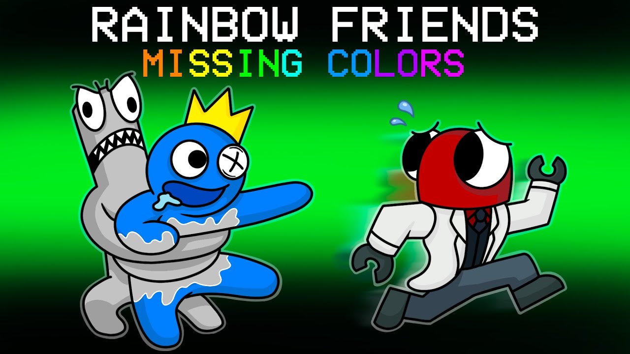 IF THE RAINBOW FRIENDS WERE GIRLS! Cartoon Animation by GameToons 