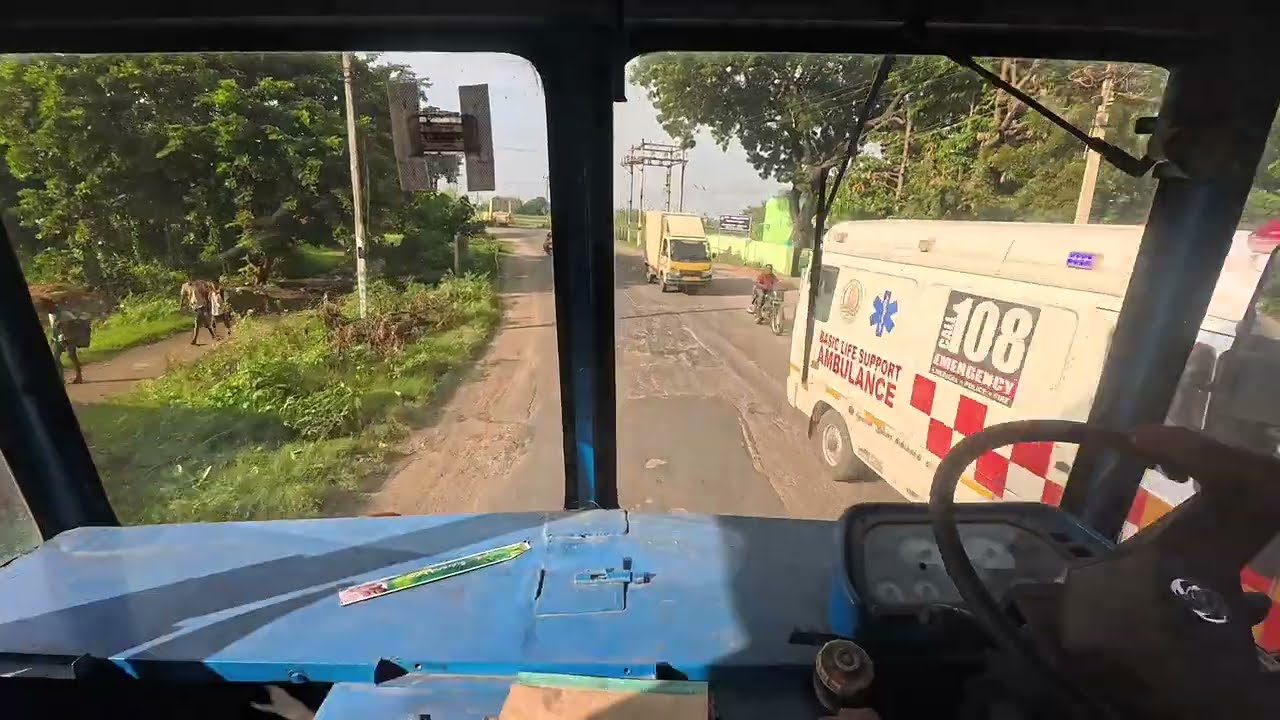 Thamilnadu village raod surandai to tenkasi