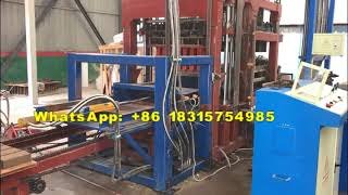 QT6 15 fully automatic concrete  fly ash brick making machine made in China by Brick making machine 117 views 4 years ago 1 minute, 3 seconds