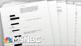 Diplomats' Texts Lay Out Trump Ukraine Scheme In Stark Detail | Rachel Maddow | MSNBC