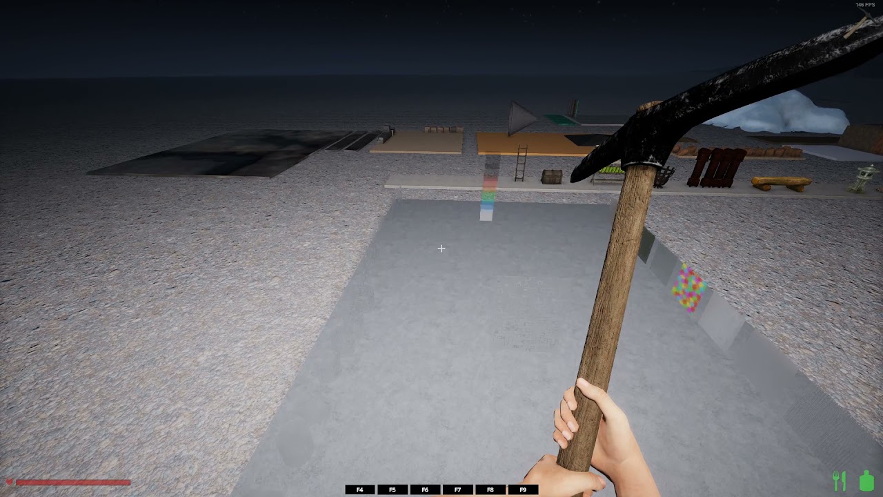 Rising World Unity 013 - Update 0.2.1: Glas, Creative-Mode #2