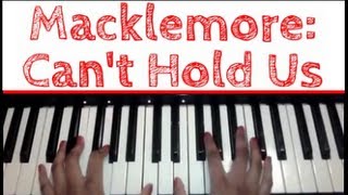 Macklemore - Can't Hold Us: Piano Tutorial