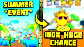 *NEW* 🌻 SUMMER EVENT in Pet Simulator 99! (100X HUGE CHANCE)