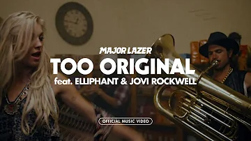 Major Lazer -  Too Original (feat. Elliphant & Jovi Rockwell) (Official Music Video)