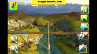 Bridge Constructor Level 6 Walkthrough ( iPhone, iPod, iPad ) Westlands