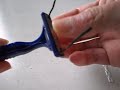 Cómo reutilizar una cuchilla de afeitar.