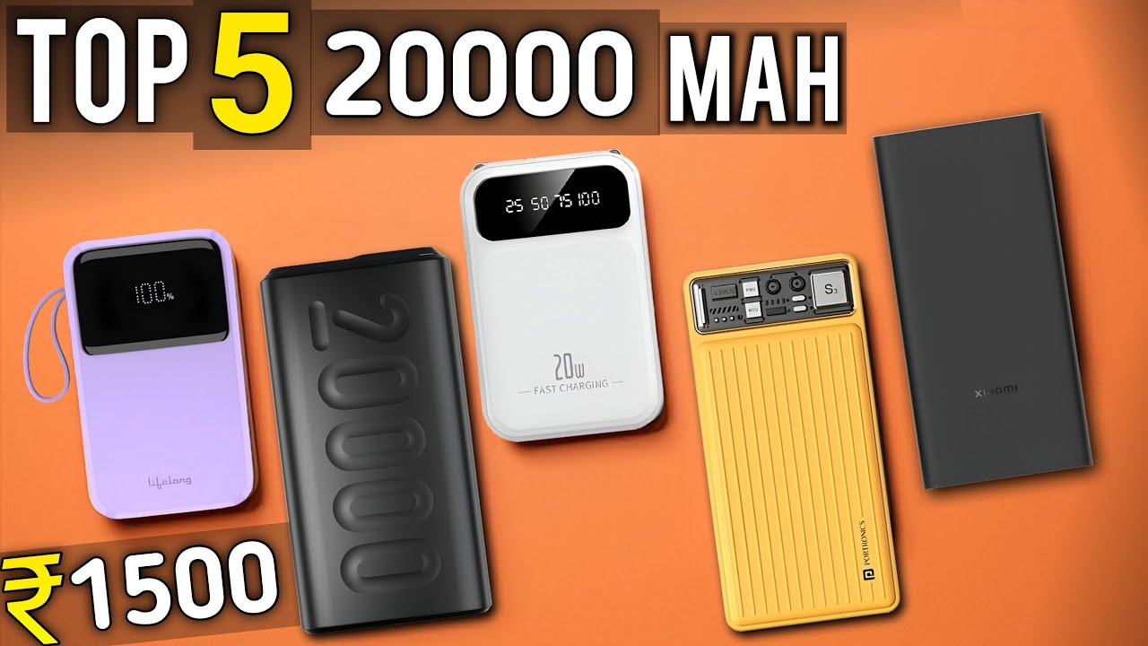 Top 5 best power bank 20000mah in india (2025) ⚡️ best power bank 2025 🔥 power bank 20000mah
