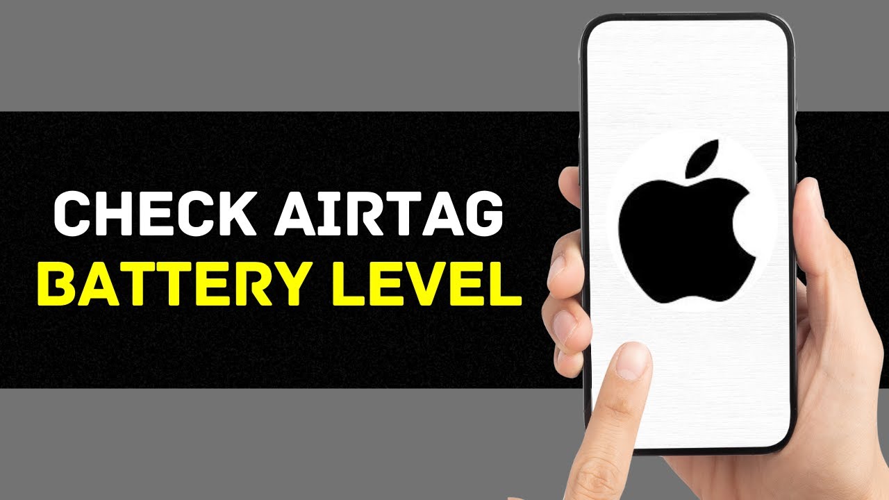 How To Check Apple AirTag Battery Level YouTube How to check apple airtag battery level youtube