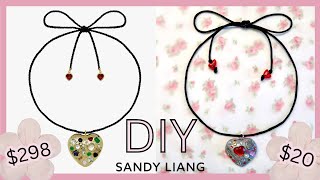 DIY clay charm necklace ୨୧ (sandy liang inspired) 𝜗𝜚 ‧₊˚ ⊹ by Megan Weller 2,743 views 2 months ago 3 minutes, 28 seconds