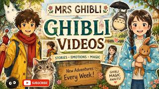 Rainy Day at the Bus Stop | Episode -1 | Ghibli-Inspired Cozy Animation | ASMR screenshot 3