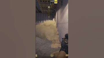 CS2: Vertigo Smoke (TOP MID RIGHT SIDE)