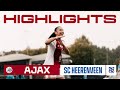 Touzani & Derks Score First Goals! ⚽️ | Highlights Ajax Vrouwen vs. sc Heerenveen