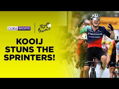 FIRST ever stage win for Kooij! | Tour de France 2026 | Stage 5 Highlights