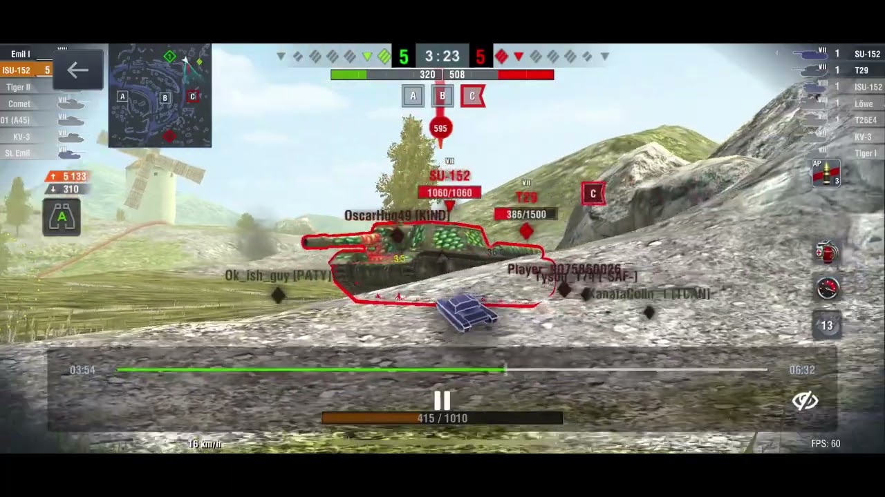 ISU 152 | Castilla | 2-10-2021 |  WoT Blitz | 5904 Damage | 6 Kills