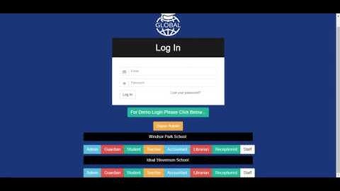 Global   Multi School Management System Express