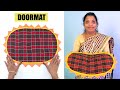 2 Doormat from Old Clothes that you can make easily at Home | DIY Doormat | Sonali's Creations