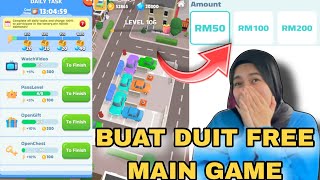 PARKING RUSH APP MASIH LEGIT MEMBAYAR!! MAIN GAME PARKING DAPAT DUIT HINGGA RM200 TOUCH N GO EWALLET screenshot 3
