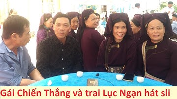 .Gái Chiến Thắng hát sli đám cưới Khuôn Kéo, Tân Sơn