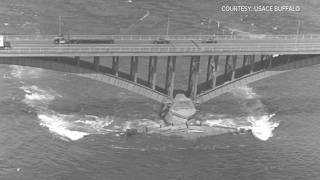 It's been 40 years since a barge crashed into the Peace Bridge