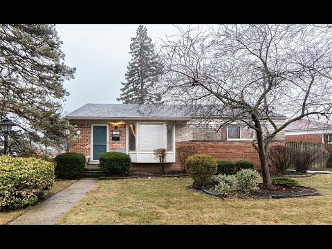 1703 Browning Avenue, Madison Heights, MI home video tour