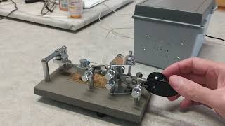 More bug practice on Vibroplex Lightning Bug Wealth