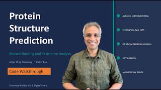 14b - Protein Structure Prediction - Mutant Docking and Resistance Analysis Python Code Walkthrough