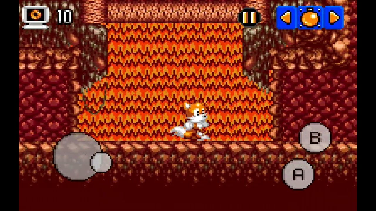 Secret bug in tails adventure Mobile 
