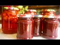 მარწყვის ჯემი და კომპოტი | Strawberry jam and compote | Клубничное варенье и компот