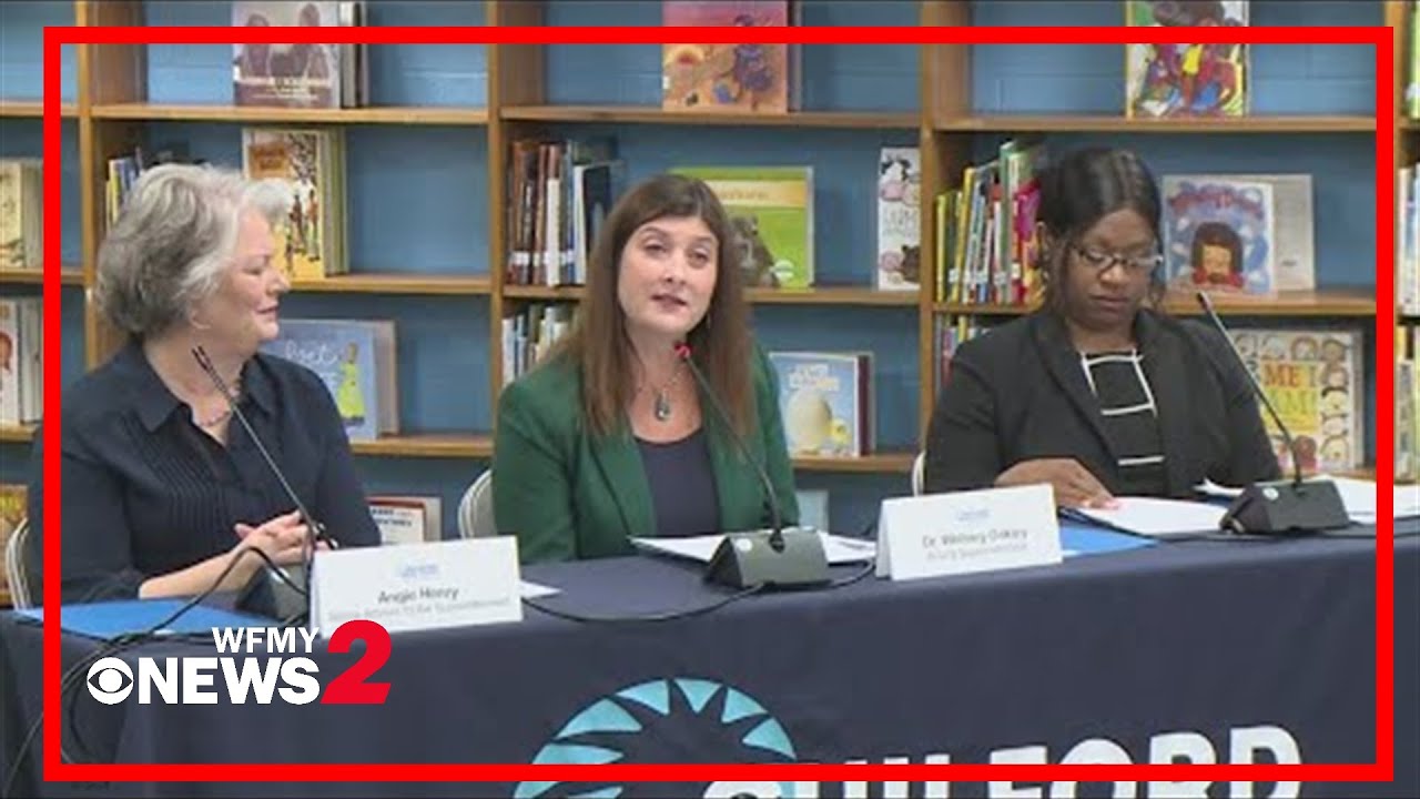 Guilford County School leaders provide update on new school year - YouTube