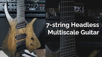 How I Built My First 7-string Headless Multiscale Guitar