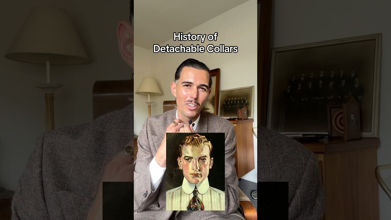 Would you wear a detachable collar these days? 