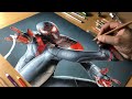 Drawing Spider-Man: Miles Morales - Time-Lapse + Real-Time | ARTOLOGY