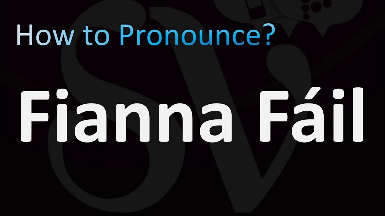 how-to-pronounce-fianna-f-il-irish-youtube