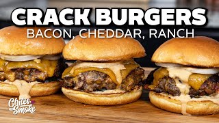 You Can't Put Down CRACK BURGERS! | Griddle Recipes