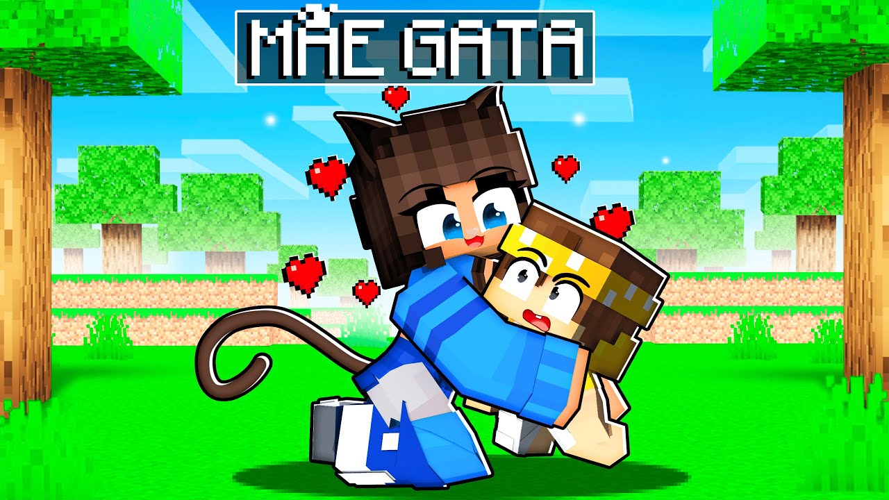 ALEX MONTE tem uma MÃE GATA no Minecraft