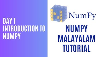 Day 1 - Introduction to Numpy - Numpy Malayalam Tutorial - Dr Nimisha Davis
