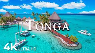FLYING OVER TONGA (4K UHD) – Soothing Music Along With Beautiful Nature Video - 4K Video ULTRA HD