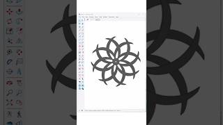 One Shape to Full Clock Design | SketchUp Rotate Copy Workflow