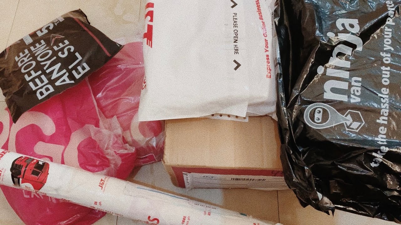 a MASSIVE album unboxing (bts and blackpink)