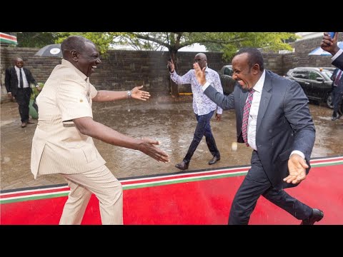 Ethiopia Prime Minister Abiy Ahmed lands in Kenya! See how he was received by President Ruto!!