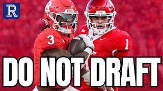 Do NOT Draft these 8 Players in College Fantasy Football