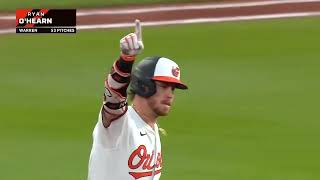 Ryan O'Hearn's 5th homer of 2025 is a 3-run shot