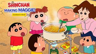 Shinchan's Maggi Party with Friends | Shinchan in Hindi