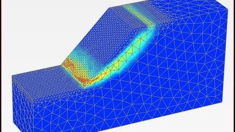 Lesson 39. Estimation Factor of Safety (FS) of 3D Slope Using PLAXIS 3D