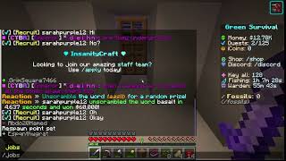 insanitycraft survival series ep 1- no commentary 
