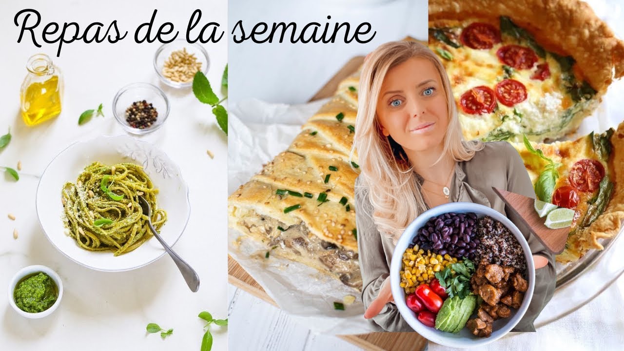 Mes repas de la semaine Batch Cooking 🥘 Famille Nombreuse YouTube