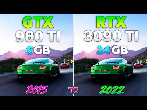 GTX 980 Ti vs RTX 3090 Ti - 7 Years Difference